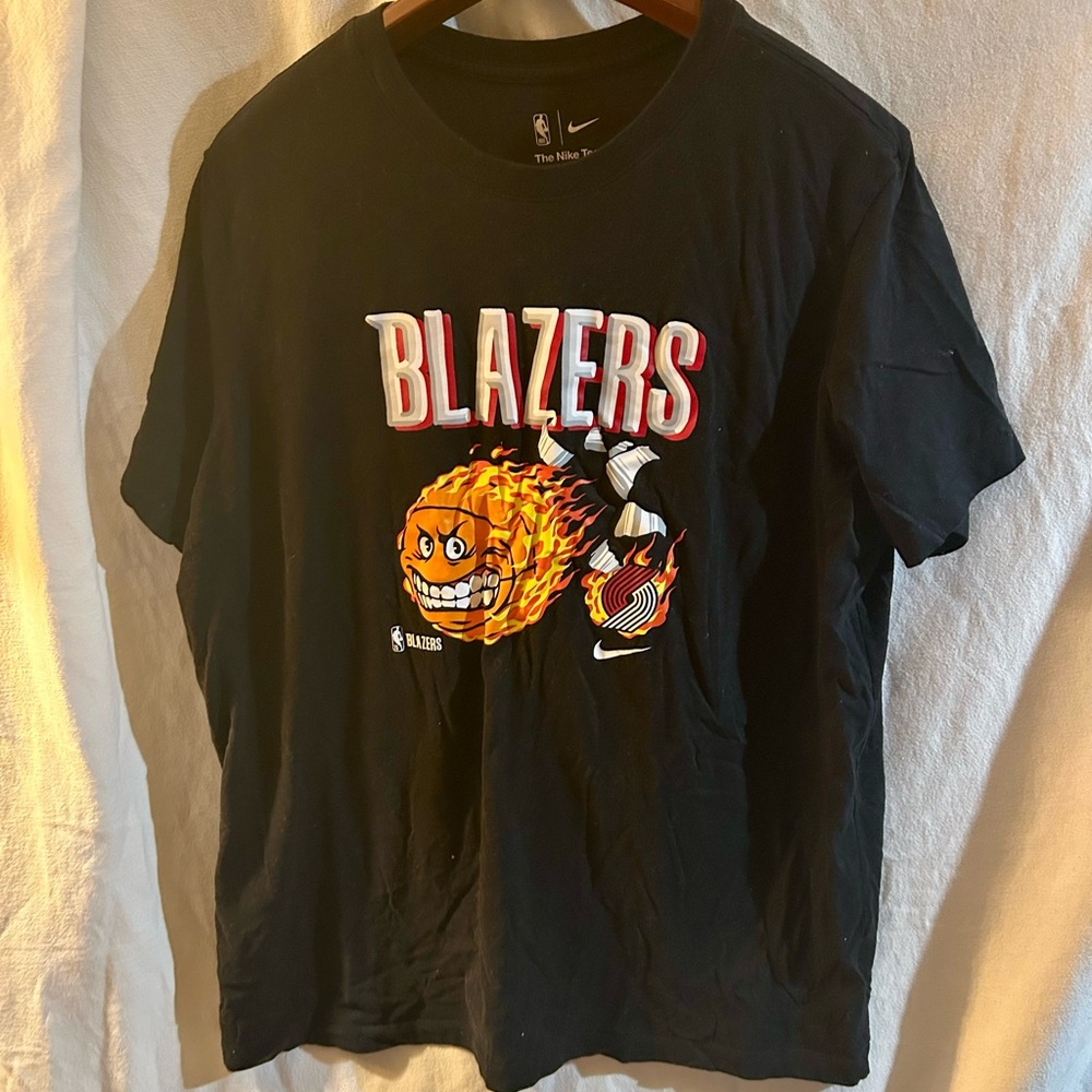 Nike Dri-FIT XXL Blazers Basketball NBA Black Men’s Tee Portland Trailblazers
